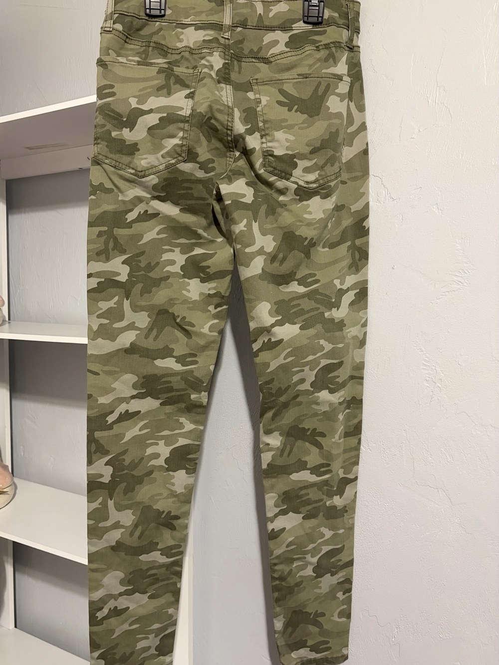 SO Juniors Olive Camo Jeggings - Green Camo - Picture 3 of 9